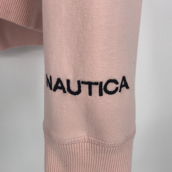 Nautica funnel neck Light pink sweatshirt- Size XL - Picture 3 of 6